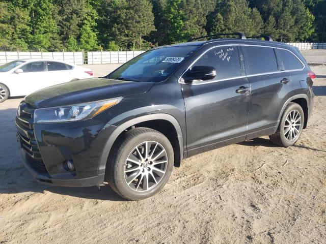 TOYOTA HIGHLANDER 2018 with VIN 5TDJZRFH1JS544601 - Photo from auction
