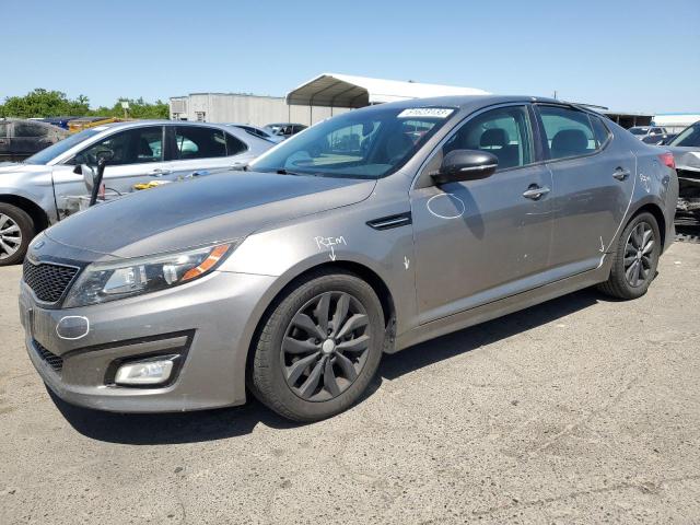 KIA OPTIMA LX 2014 with VIN 5XXGM4A71EG340883 - Photo from auction