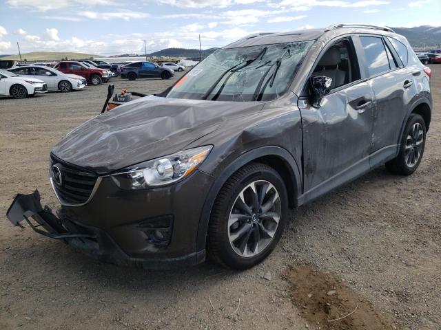 MAZDA CX-5 GT 2016 with VIN JM3KE4DY2G0805582 - Photo from auction