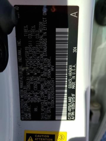 Photo 14 from auction – 2011 TOYOTA HIGHLANDER with VIN 5TDDK3EH2BS045341