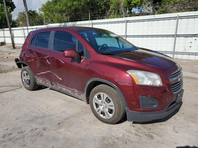 Photo 4 from auction – 2016 CHEVROLET TRAX LS with VIN 3GNCJKSB8GL249042
