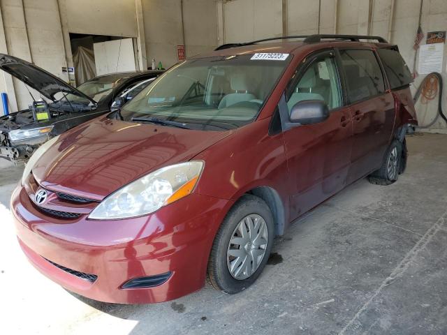 TOYOTA SIENNA 2008 with VIN 5TDZK23C68S160296 - Photo from auction