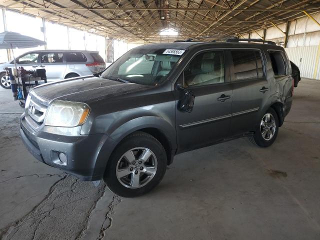 HONDA PILOT EXL 2010 with VIN 5FNYF3H57AB003287 - Photo from auction
