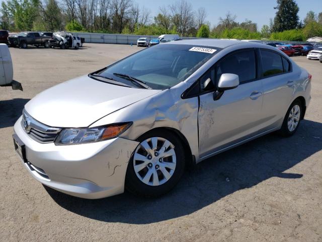 HONDA CIVIC LX 2012 مع رقم تعريف المركبة 2HGFB2F55CH520893 - صورة من المزاد
