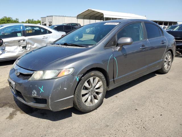 HONDA CIVIC EX 2009 with VIN 19XFA16849E032688 - Photo from auction
