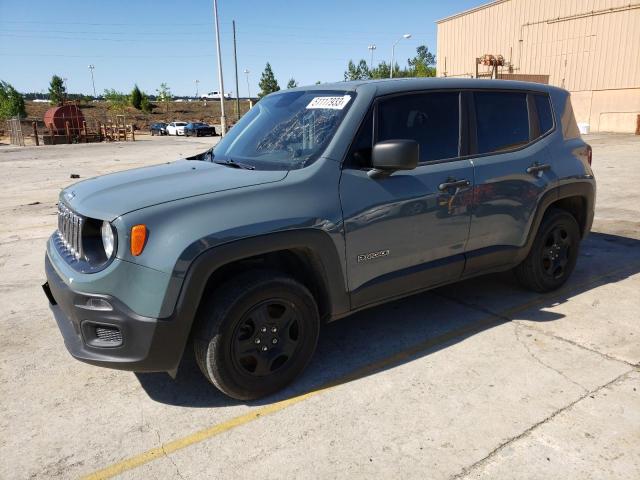 Photo 1 from auction – 2018 JEEP RENEGADE S with VIN ZACCJBAB2JPH15346