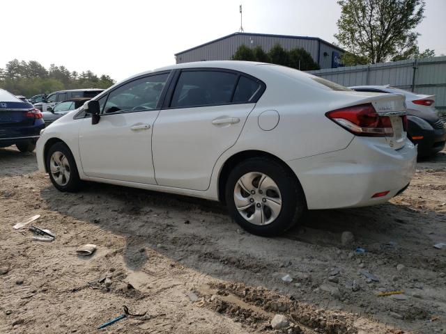Photo 2 from auction – 2014 HONDA CIVIC LX with VIN 2HGFB2F51EH553845