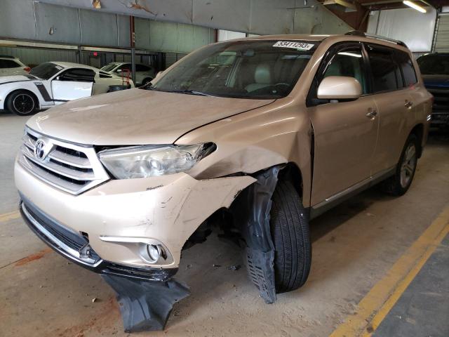 TOYOTA HIGHLANDER 2013 with VIN 5TDDK3EH5DS208566 - Photo from auction