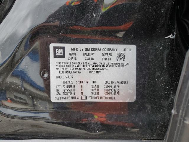 Photo 14 from auction – 2019 BUICK ENCORE PRE with VIN KL4CJASB5KB742457