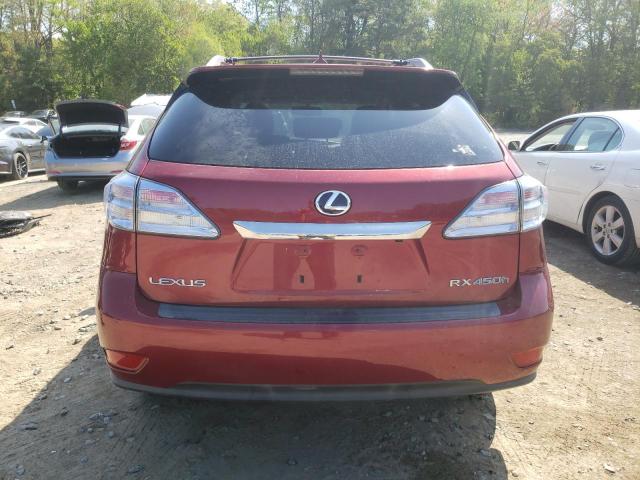 Photo 6 from auction – 2010 LEXUS RX 450 with VIN JTJBC1BA0A2412370