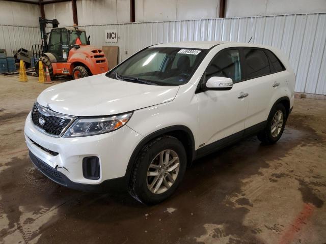 KIA SORENTO LX 2015 with VIN 5XYKTCA67FG653965 - Photo from auction