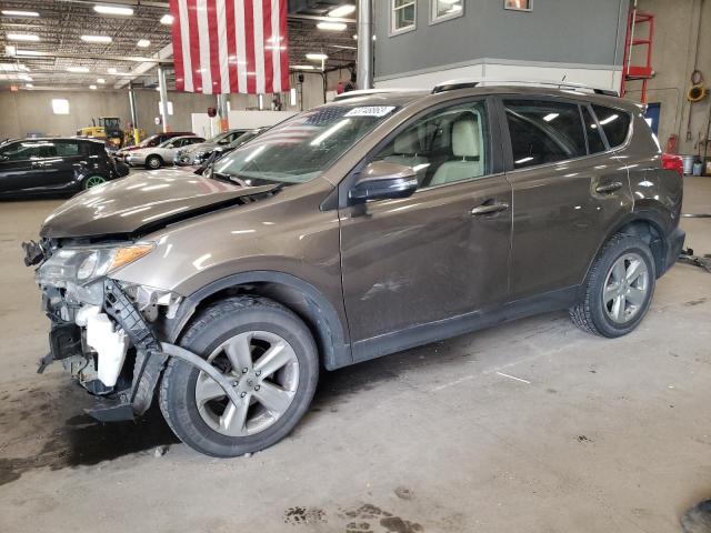 TOYOTA RAV4 XLE 2015 with VIN JTMRFREV4FD168899 - Photo from auction