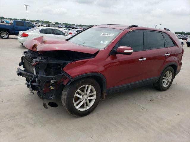 Photo 1 from auction – 2015 KIA SORENTO LX with VIN 5XYKT4A76FG609891