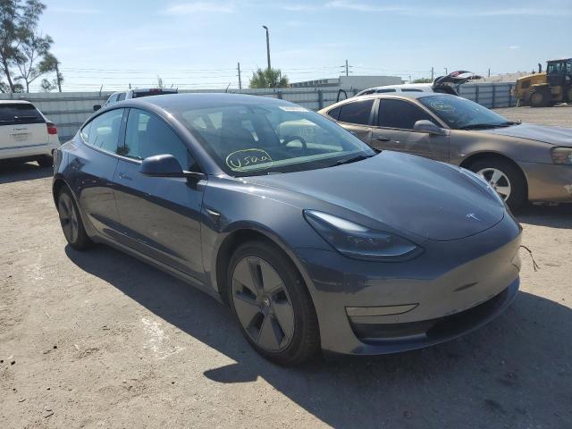 Photo 4 from auction – 2022 TESLA MODEL 3 with VIN 5YJ3E1EB5NF256304
