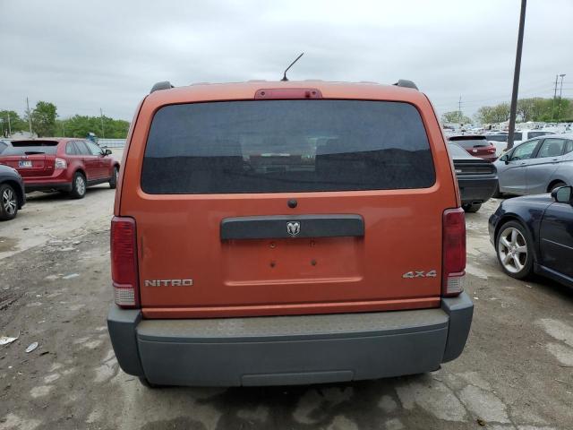 Photo 6 from auction – 2007 DODGE NITRO SXT with VIN 1D8GU28K07W582064
