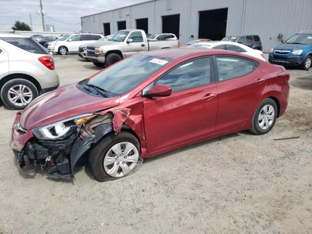 HYUNDAI ELANTRA SE 2016 with VIN 5NPDH4AE3GH784277 - Photo from auction