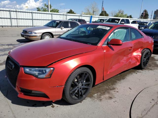 AUDI A5 PREMIUM 2014 with VIN WAUCFAFR3EA022189 - Photo from auction