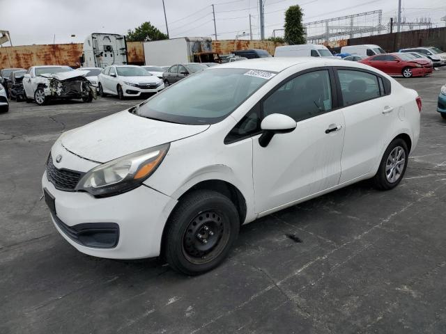KIA RIO LX 2015 with VIN KNADM4A38F6521945 - Photo from auction