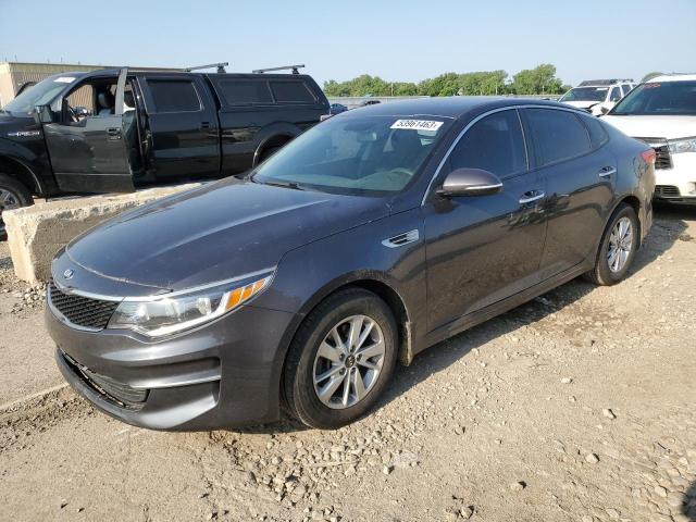 KIA OPTIMA LX 2016 with VIN KNAGT4L33G5110411 - Photo from auction