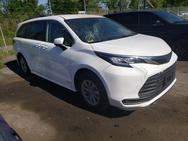 Photo 4 from auction – 2021 TOYOTA SIENNA LE with VIN 5TDKSKFC4MS032050