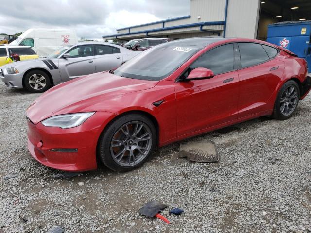 TESLA MODEL S 2021 with VIN 5YJSA1E52MF454130 - Photo from auction