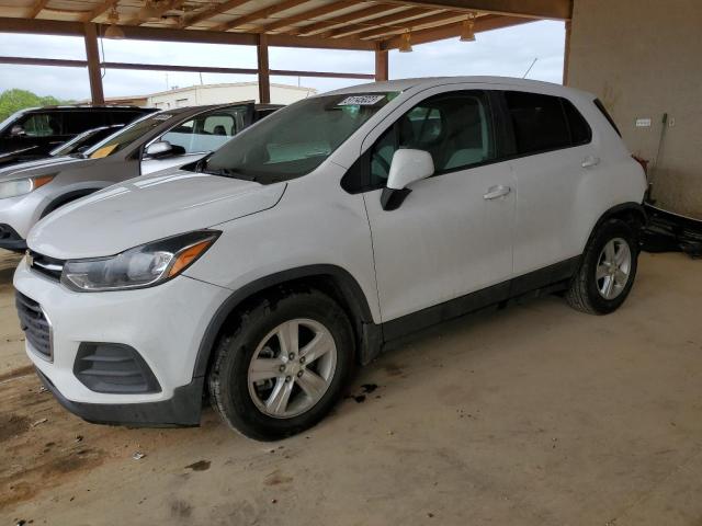 CHEVROLET TRAX LS 2020 with VIN 3GNCJKSB7LL297223 - Photo from auction