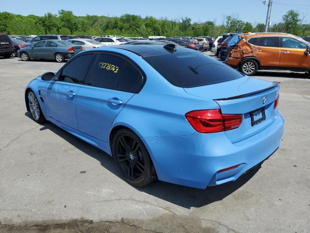 Photo 2 from auction – 2017 BMW M3 with VIN WBS8M9C39H5G85496