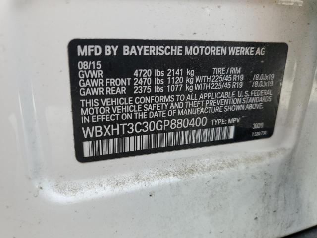 Photo 14 from auction – 2016 BMW X1 XDRIVE2 with VIN WBXHT3C30GP880400