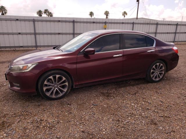 HONDA ACCORD SPO 2014 with VIN 1HGCR2F53EA263944 - Photo from auction