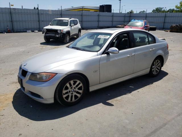 BMW 328 I 2007 with VIN WBAVA33557PG52786 - Photo from auction