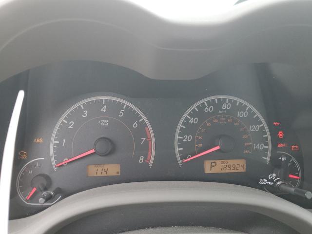 Photo 9 from auction – 2009 TOYOTA COROLLA BA with VIN 2T1BU40E19C137631