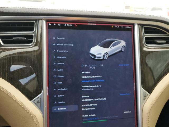 Photo 9 from auction – 2013 TESLA MODEL S with VIN 5YJSA1AC8DFP10775