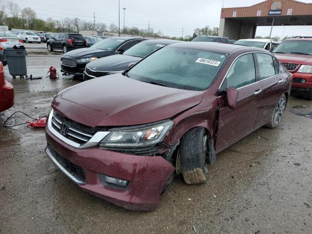 HONDA ACCORD SPO 2014 with VIN 1HGCR2F56EA263940 - Photo from auction