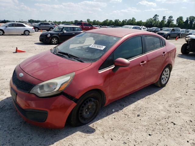 KIA RIO 2014 with VIN KNADM4A34E6333535 - Photo from auction