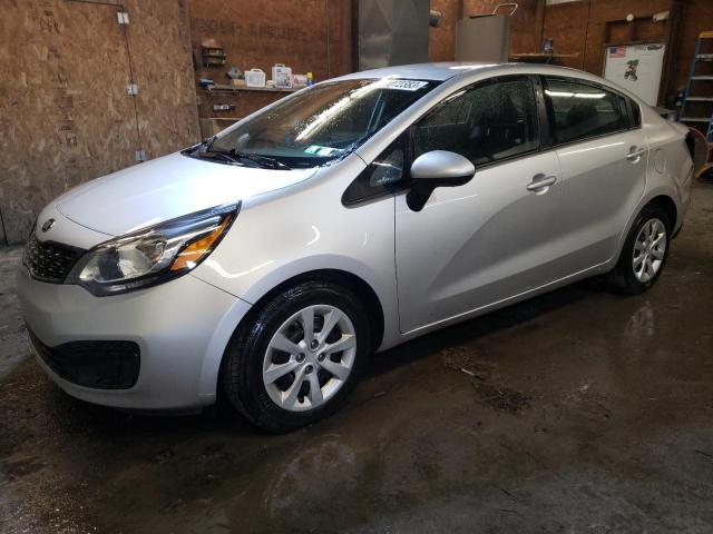 KIA RIO LX 2014 with VIN KNADM4A38E6415431 - Photo from auction