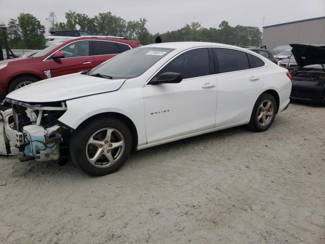 CHEVROLET MALIBU LS 2018 with VIN 1G1ZB5ST6JF242918 - Photo from auction