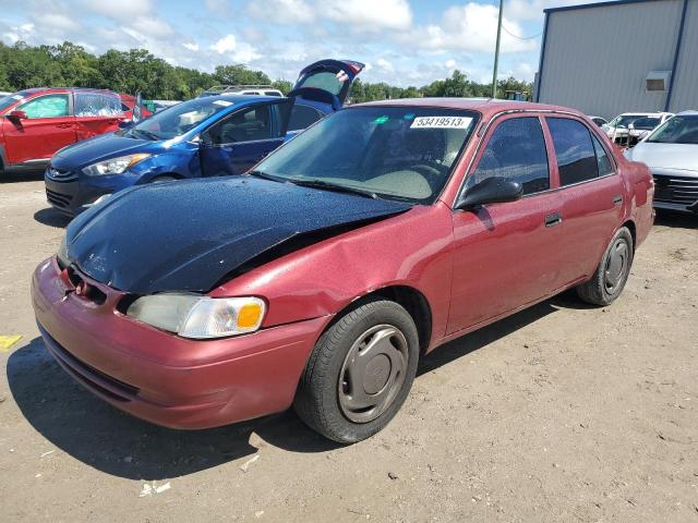 TOYOTA COROLLA VE 2000 with VIN 1NXBR12E1YZ320747 - Photo from auction