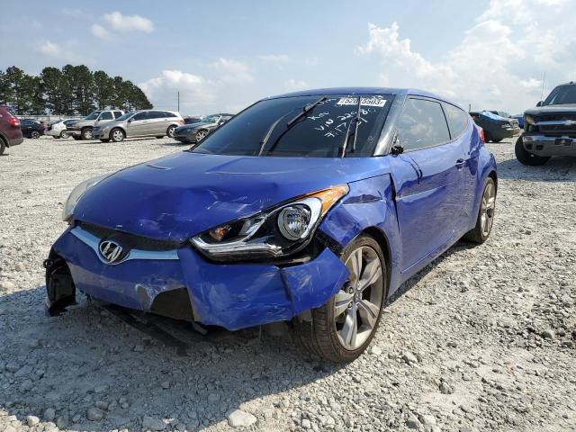 HYUNDAI VELOSTER 2013 with VIN KMHTC6AD6DU122980 - Photo from auction
