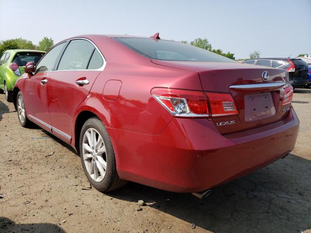 Photo 2 from auction – 2012 LEXUS ES 350 with VIN JTHBK1EG5C2481224
