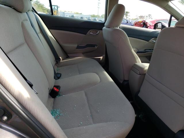 Photo 10 from auction – 2013 HONDA CIVIC LX with VIN 19XFB2F51DE217640