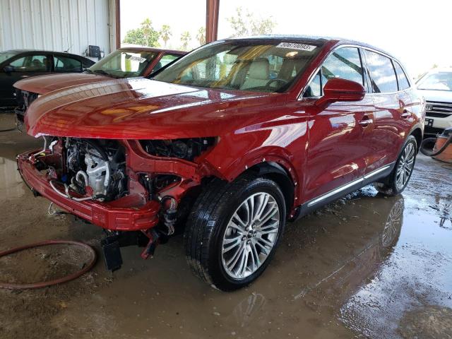 LINCOLN MKX RESERV 2017 with VIN 2LMPJ6LR5HBL50856 - Photo from auction