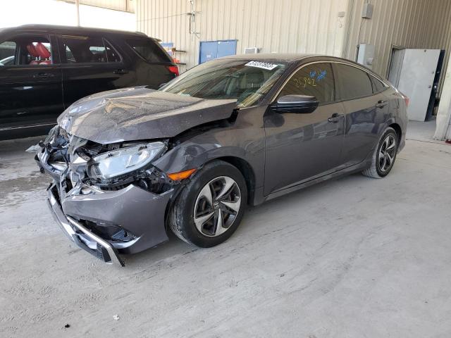 HONDA CIVIC LX 2020 with VIN 19XFC2F67LE018354 - Photo from auction
