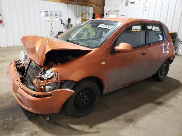 Photo 1 from auction – 2007 CHEVROLET AVEO BASE with VIN KL1TD66667B709327