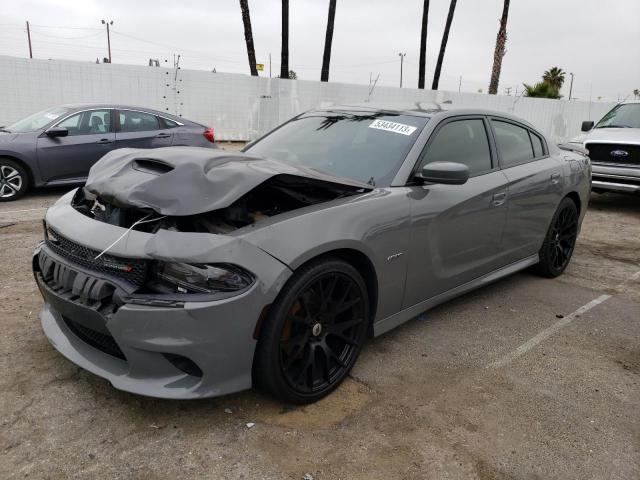 DODGE CHARGER R/ 2018 with VIN 2C3CDXCT2JH167199 - Photo from auction