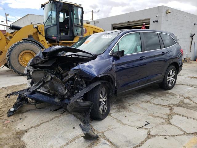 HONDA PILOT EX 2016 with VIN 5FNYF5H30GB004610 - Photo from auction
