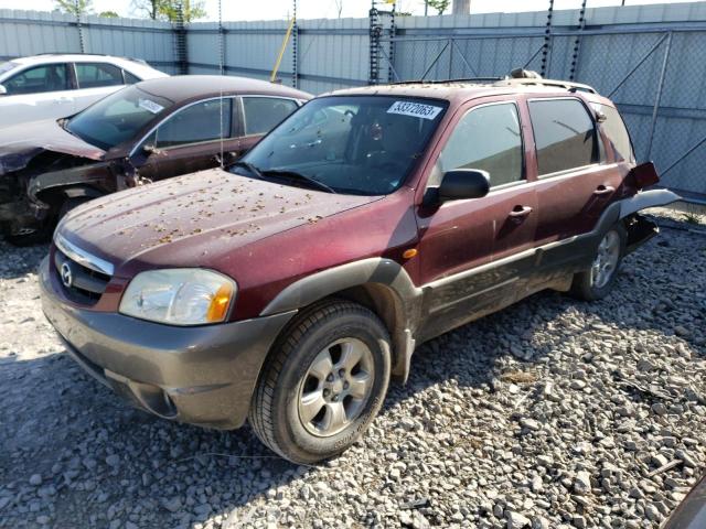 MAZDA TRIBUTE LX 2003 with VIN 4F2YZ04123KM12389 - Photo from auction