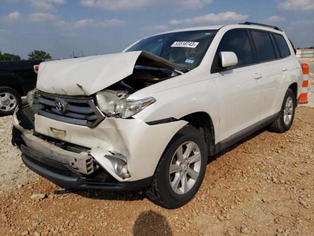 TOYOTA HIGHLANDER 2013 with VIN 5TDZK3EH2DS108012 - Photo from auction