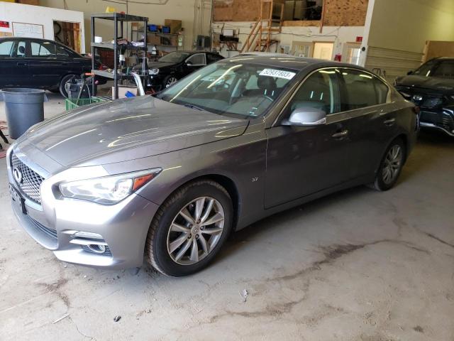Photo 1 from auction – 2014 INFINITI Q50 BASE with VIN JN1BV7AR1EM692790
