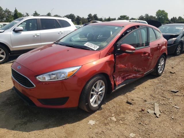 FORD FOCUS SE 2018 with VIN 1FADP3K21JL243481 - Photo from auction