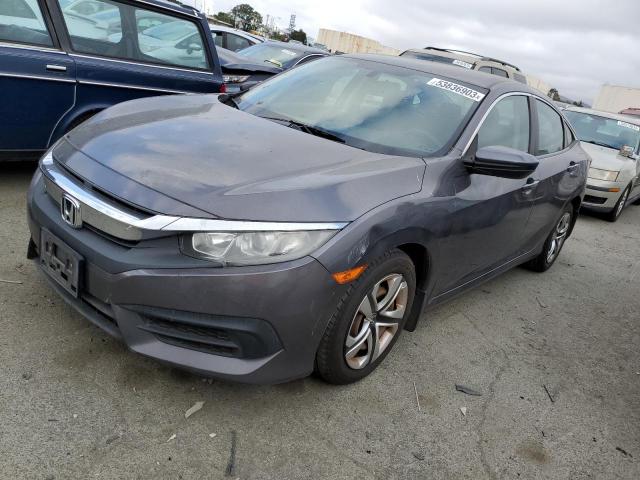 HONDA CIVIC LX 2017 with VIN 2HGFC2F57HH572983 - Photo from auction